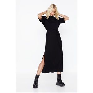 Nasty Gal - Tee BT Belted MIDI Dress